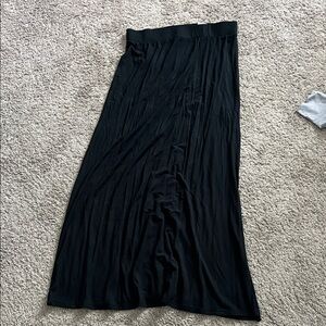 Banana Republic Elegant Black Maxi Skirt